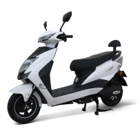 小刀电动车 72V20A大功率新款摩托1200W电机真空胎 风行 荧光白 72V