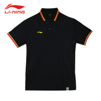 李宁(LI-NING)2018夏季款短袖T恤男POLO衫训练系列翻领休闲生活运动POLO衫 APLN151-6 APLN151-6 XL