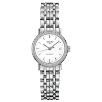 浪琴(Longines)瑞士手表 瑰丽系列机械情侣表女表L4.321.4.18.6(L4.321.4.12.6) 白色