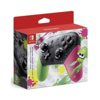 任天堂（Nintendo）Switch NS游戏手柄 Pro 粉绿喷射战士款 花色 支持 无线