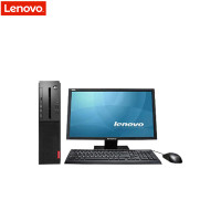 联想（Lenovo)启天M610双独立2G显卡商用台式电脑 配19.5英寸液晶 无系统