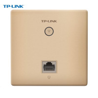 TP-LINK TL-AP1202GI-PoE 香槟金 AC1200双频无线86型面板式AP