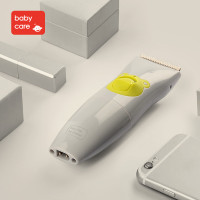 babycare新生婴儿理发器家用童宝宝剃头刀充电式防水电推剪 灰色 6200