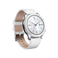 【演示机非卖品】HUAWEI WATCH GT钢色 ELA-B19 云母白真皮表带 样机