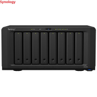 群晖(Synology)DS1821+8盘位四核心NAS网络存储服务器磁盘阵列48TB企业级SATA硬盘千兆端口不规则体