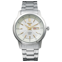 精工(SEIKO)男士手表 5号系列商务休闲全自动机械表男SNKM83J1 SNKM85J1