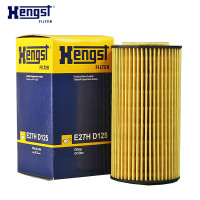 汉格斯特（hengst）机油格滤清器纸芯E27H D125适用于奥迪A4 A6L TT尚酷3高尔夫6
