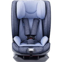 MIBABE汽车儿童安全座椅 QQ666 小米生态链企业（9个月-12岁）靠背调节6挡 绅士蓝