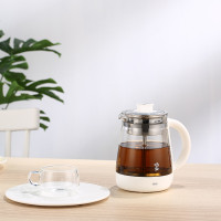 KE-8078鸣盏煮茶器 养生壶 玻璃蒸汽喷淋式茶壶热水壶电水壶煮茶壶