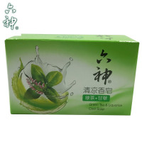 六神90g六神清凉香皂（绿茶+甘草）
