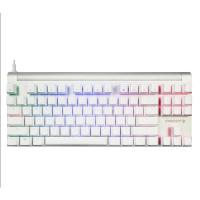 樱桃（CHERRY）MX Board 8.0 G80-3888HYAEU-0 RGB 背光游戏机械键盘 白色红轴 绝地求
