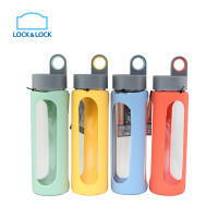 乐扣乐扣(lock&lock) 玻璃水杯 LLG933 耐热玻璃(510ml)不保温 蓝色