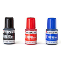 齐心 M705板笔墨水 12ml（蓝）