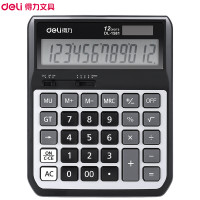 得力(deli)1581桌面型计算器 银灰色
