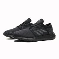 阿迪达斯男鞋跑步鞋PUREBOOST GO休闲运动鞋F35786. F35786黑+五度灰 43码