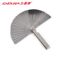 力易得（ENDURA）32件套不锈钢塞尺 0.02-1.00mm 货号E9733