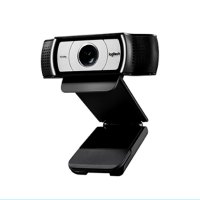 罗技（Logitech） C930e 罗技商务高清网络摄像头 直播摄像头 黑色