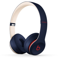 Beats Solo3 Wireless 头戴式无线蓝牙耳机音乐耳机 学院蓝