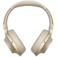 索尼 WH-H900N头戴式无线蓝牙降噪耳机hifi重低音炮 浅金色