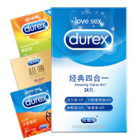 杜蕾斯 避孕套 经典四合一24只+Love3只 共27只