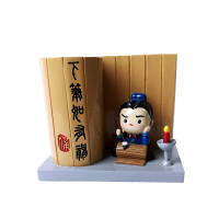 元景 兵马俑秦小聪笔筒 （线下）