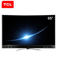 TCL Q65X1S-CUD 65英寸量子点4K 曲面智能LED液晶电视机（黑）
