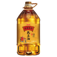 金龙鱼 非转基因 压榨 东北风味 浓香笨榨熟豆油 5L（新老包装随机发放）金龙鱼