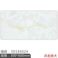 新中源陶瓷卫生间瓷砖厨房墙砖阳台300x600浴室防滑地砖6024 3D1E6024（单片价格） 300*600