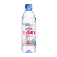 evian/依云 法国原装进口矿泉水限量版500ml*24瓶(I WANNA)