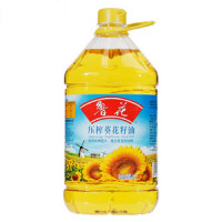鲁花 压榨 葵花籽油 5L 单桶价