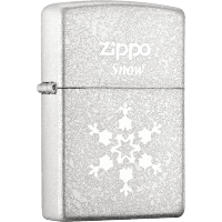 zippo芝宝打火机美国原装ZIPPO之宝防风煤油打火机雪花ZBT-1-5 雪花-5-新机无油