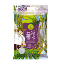 中粮初萃(CHUCUI)五常香米5kg 东北大米