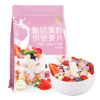 老金磨方 酸奶果粒烘培麦片300g