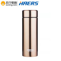哈尔斯(HAERS) 不锈钢真空保温杯420ml 金色