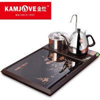 金灶L-300A自动上水 茶炉 玻璃茶盘 单茶盘 整套茶盘茶台(不包含茶具)