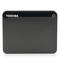 东芝（TOSHIBA）1TB 移动硬盘 V8系列 USB3.0高速 兼容Windows和Mac 尊贵黑