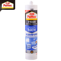 汉高百得(Pattex)SBS Plus-T 中性硅胶 玻璃胶 超强弹性 抗污易清洁 厨卫防霉型 -300ml 半透明