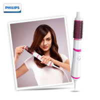 飞利浦（PHILIPS）电卷发棒卷发器 恒温护发 38毫米热效发梳 粗硬发质 细软发质 HP866005