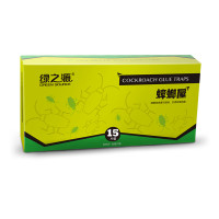 绿之源 蟑螂屋15片装 蟑螂药全窝端杀虫剂小强恢恢蟑螂贴蟑螂饵剂蟑螂捕捉器Z-2169