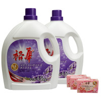 上海老品牌 裕华洗衣家庭特惠装 18斤洗衣液+540g内衣皂