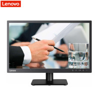 联想(Lenovo)电脑显示器 V20-10 19.5英寸LED背光可壁挂不闪屏 家用办公商用VGA接口 黑色