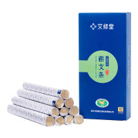 艾修堂 AH1AT-01 三年陈艾条10根长艾柱家用蕲艾艾灸条手工作艾草条熏艾灸 精装1盒 HB
