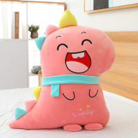 鸱吻恐龙抱枕毛绒玩具（40cm 西瓜红 手捂款）
