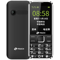 天语（K-TOUCH）S8 全网通 智能老人手机 移动联通电信4G 超长待机 直板按键 学生备用老年手机 黑色