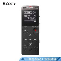 索尼(SONY) ICD-UX560F 高质量数码录音笔 4GB 黑色（XT）