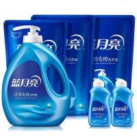 蓝月亮洗衣液1Kg+1Kg替换装*3+旅行装*2