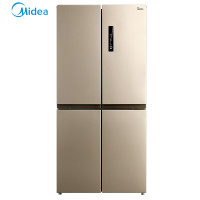 美的（Midea）BCD-468WTPM(E) 468升十字对开门多门冰箱 纤薄机身 变频节能 风冷无霜 静音省电