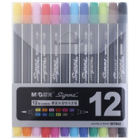 晨光(M&G) APMW7602赛美水溶性马克笔12色 12色马克笔 12色