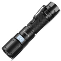 supfire x60变焦远射强光USB充电式户外防身手电筒