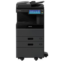 东芝（TOSHIBA）FC-2615AC 复印机 A3幅面 激光彩色复印机 25页/分钟（主机、输稿器、双纸盒、工作柜）